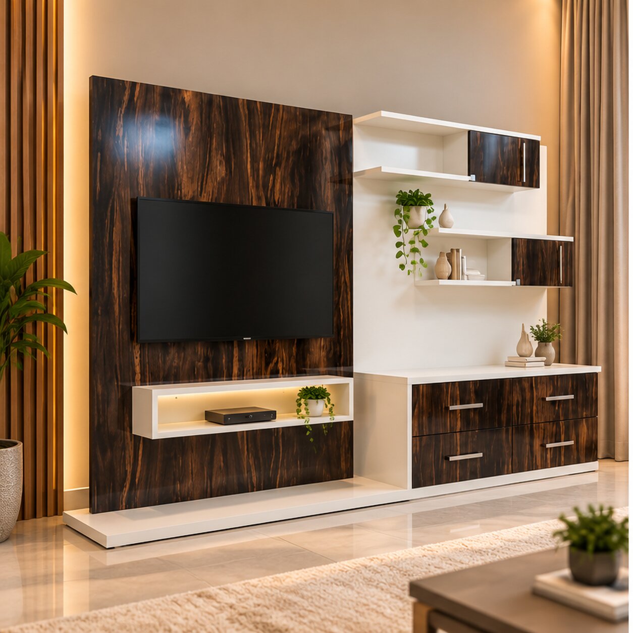 Mocha Ascent TV Unit