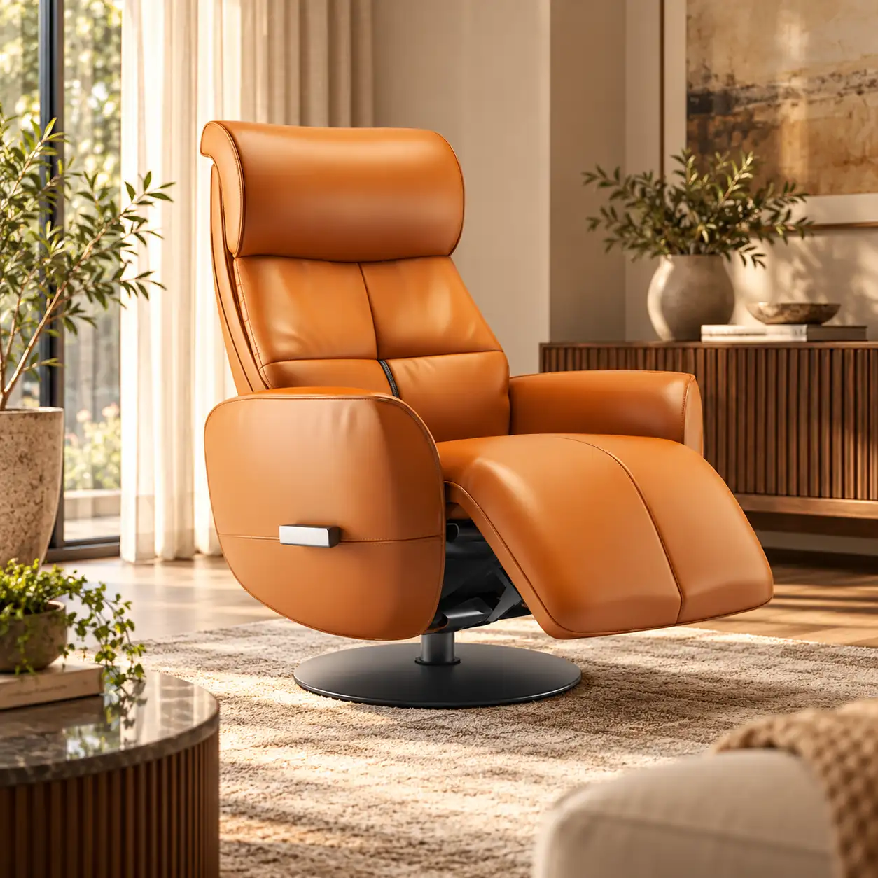 Amber Pedestal Recliner