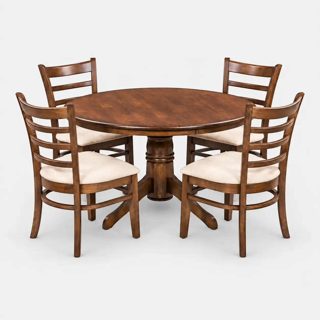 Round Ladder Dining Set