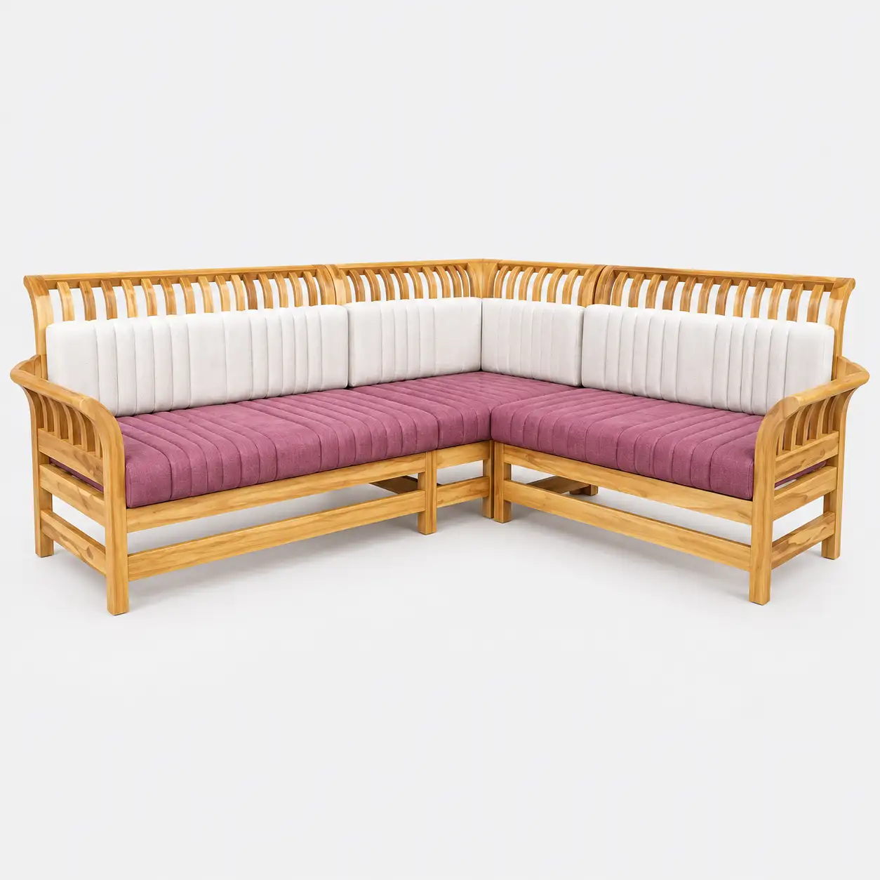 Mauve Honey Corner Sofa