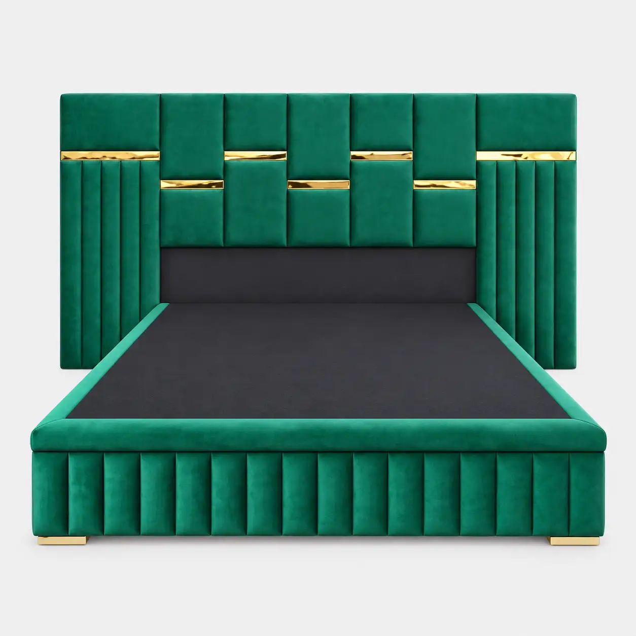 Emerald Mosaic Bed