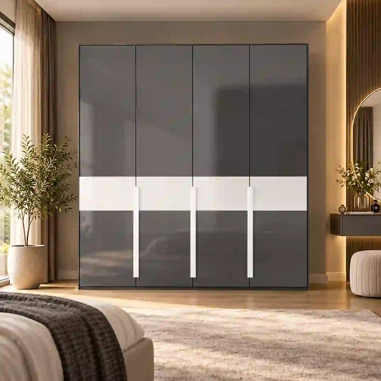 Graphite Band Wardrobe