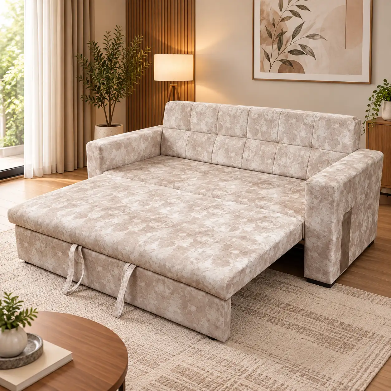 Pebble Pattern Sofa Bed