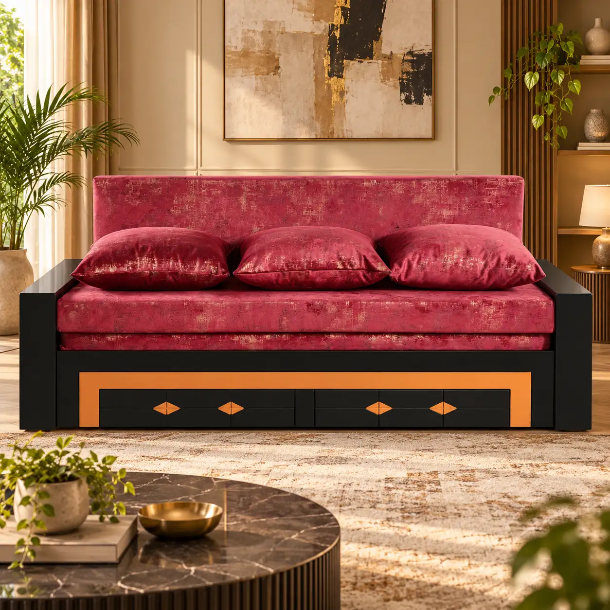 Ruby Accent Sofa Bed