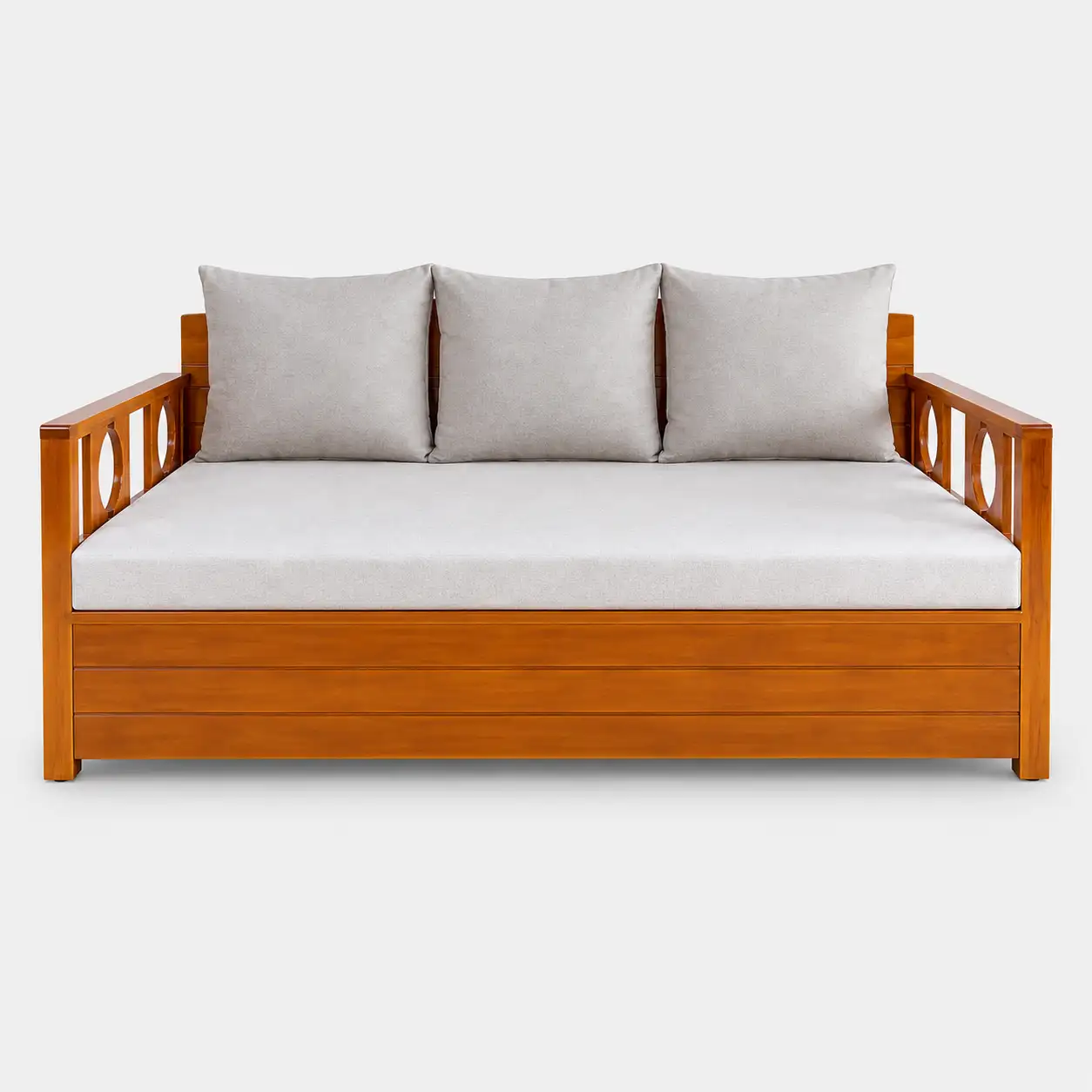 Honey Rail Sofa Bed