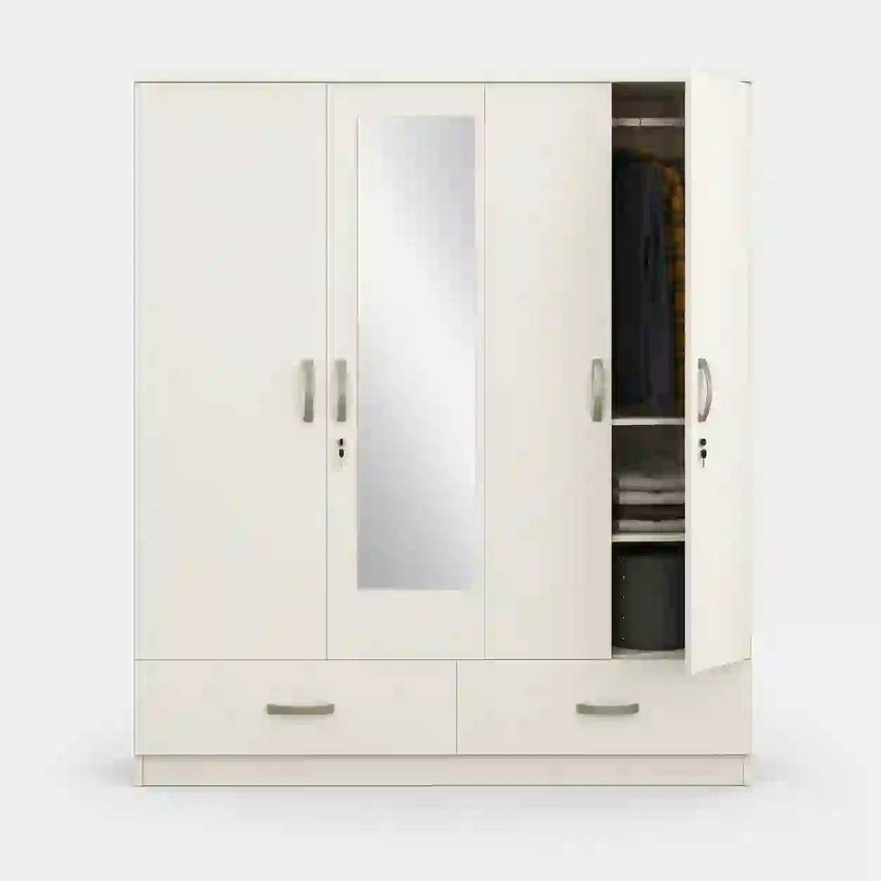 Pearl Mirror Wardrobe