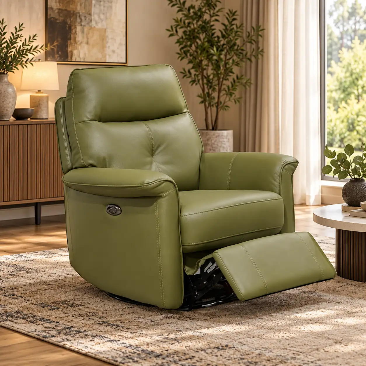 Olive Lounge Recliner