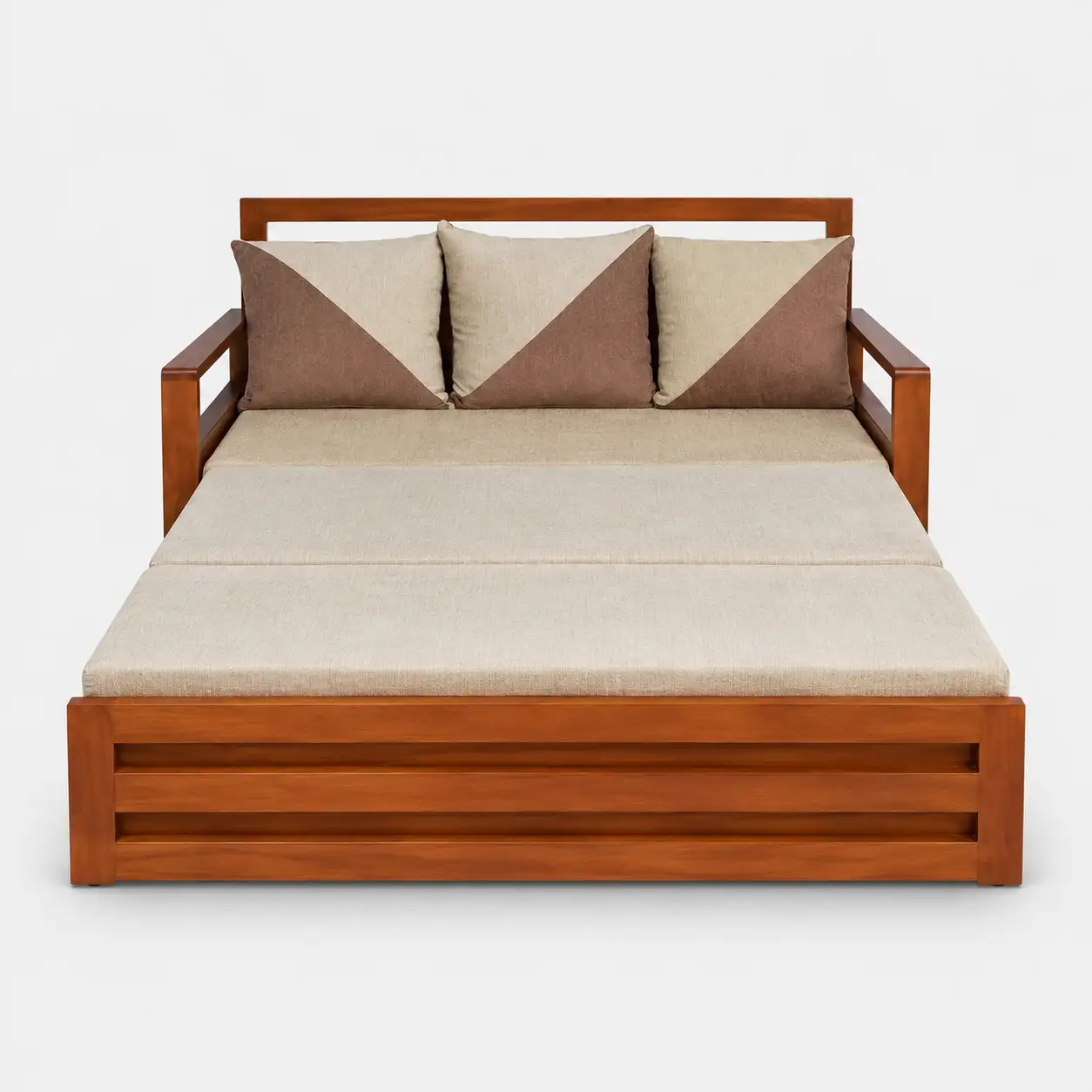Linen Slat Sofa Bed