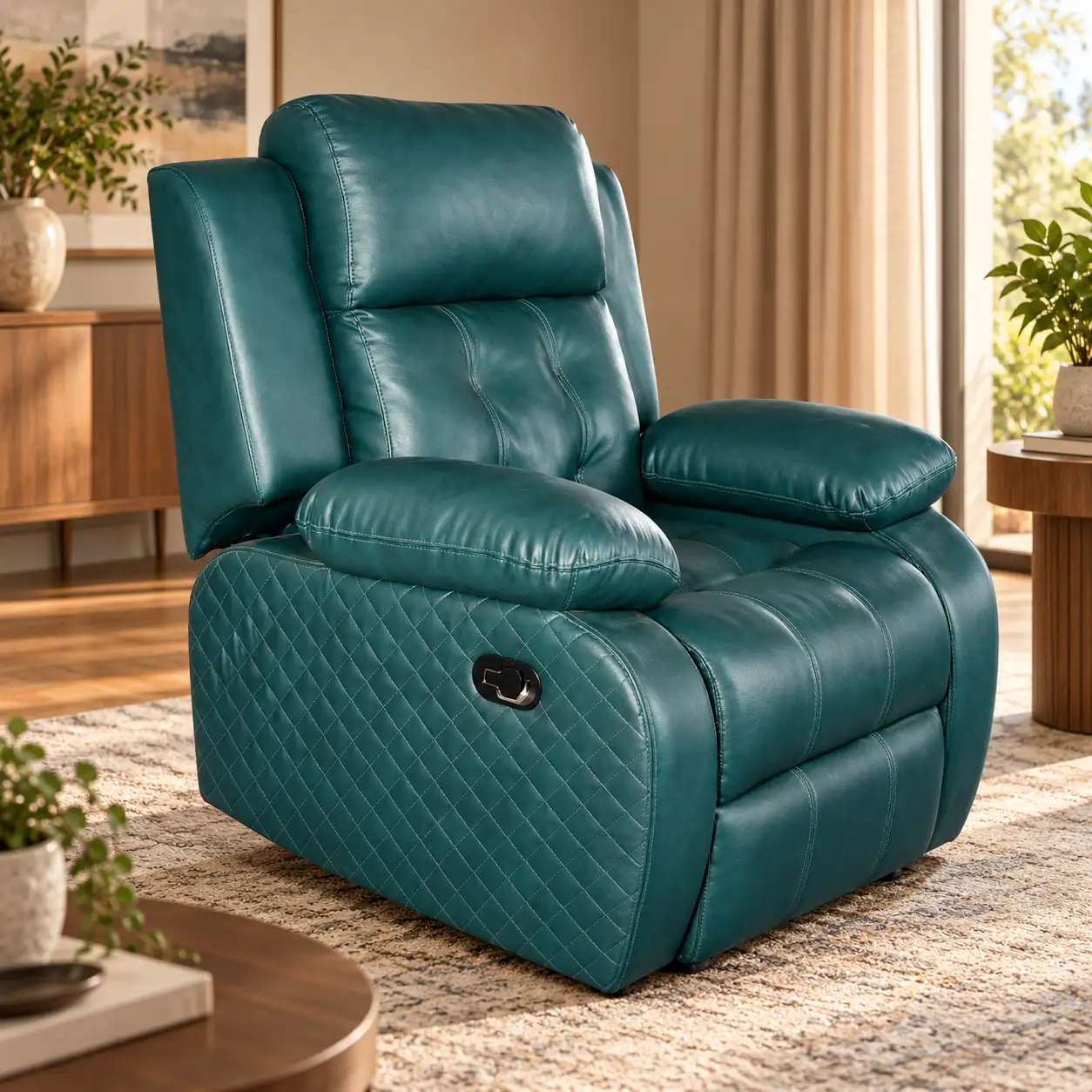Lagoon Quilted Recliner