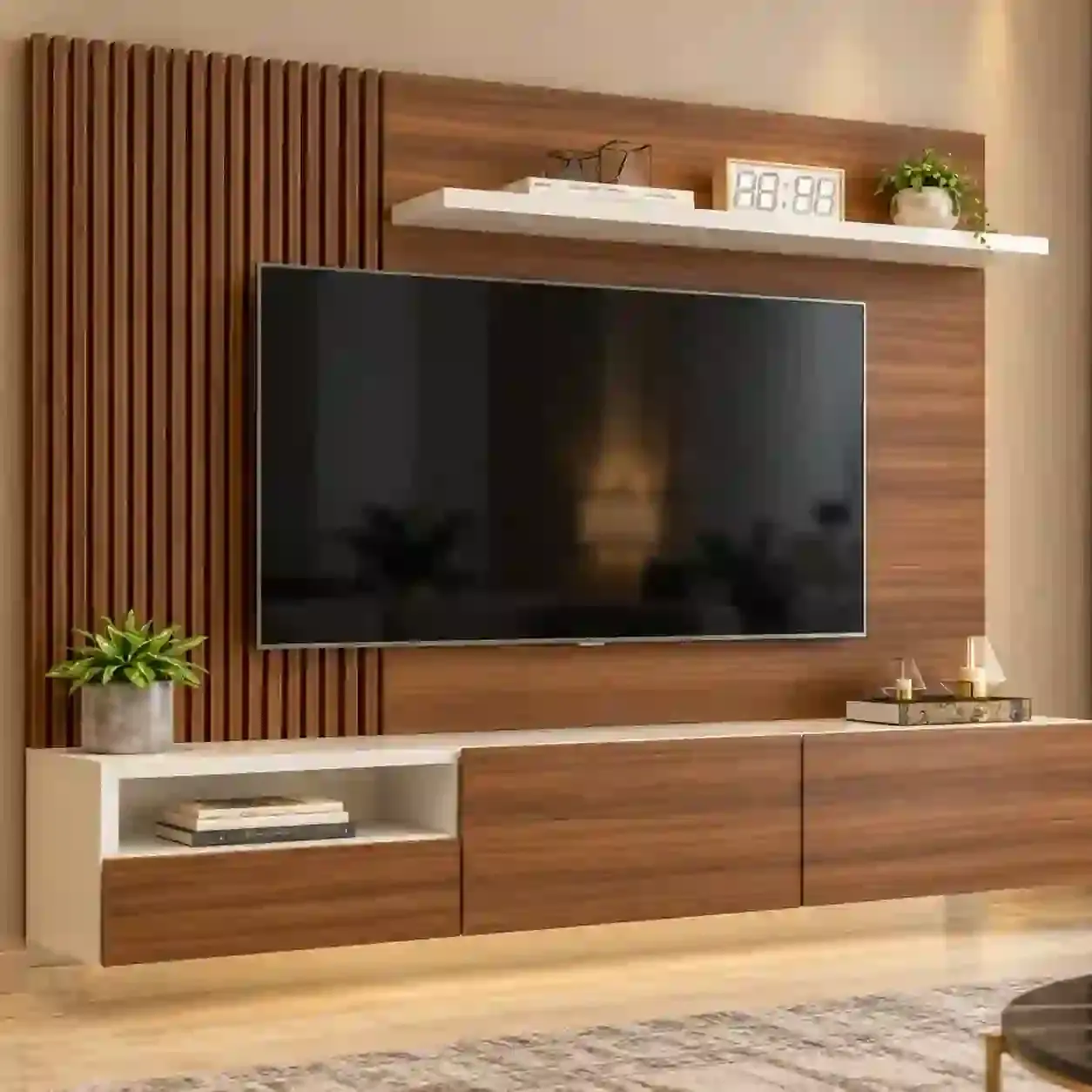 Cadence Slat TV Unit