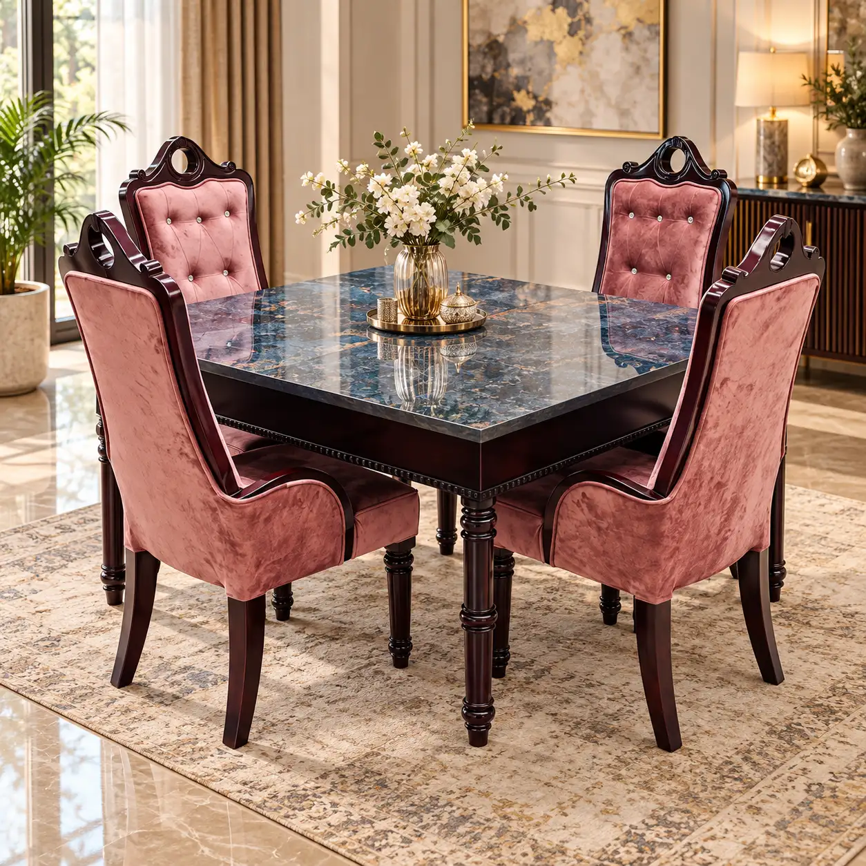 Rose Court Dining Set
