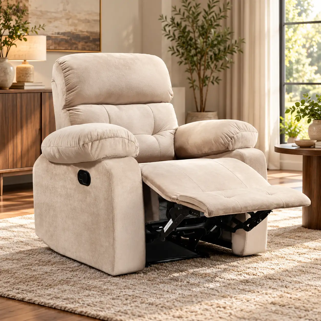 Cloud Cream Recliner