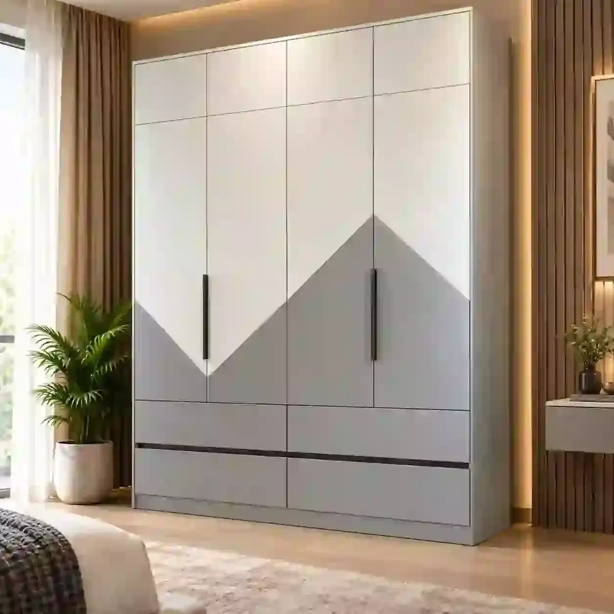 Summit Two-Tone Wardrobe