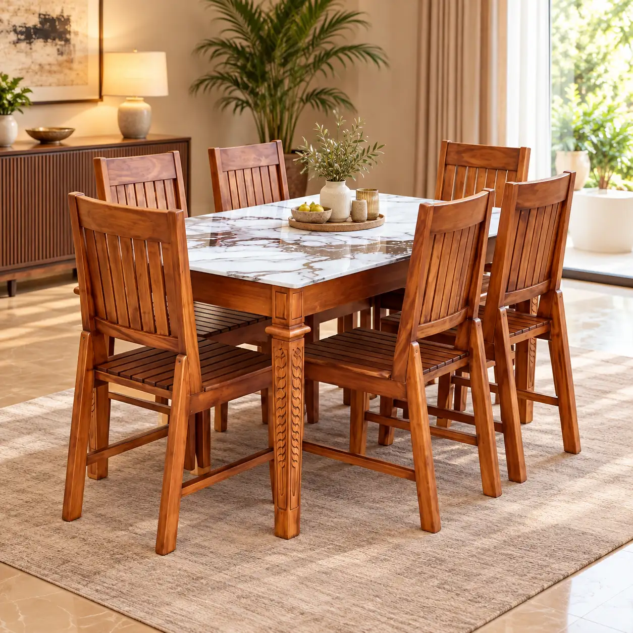 Slatline Dining Set