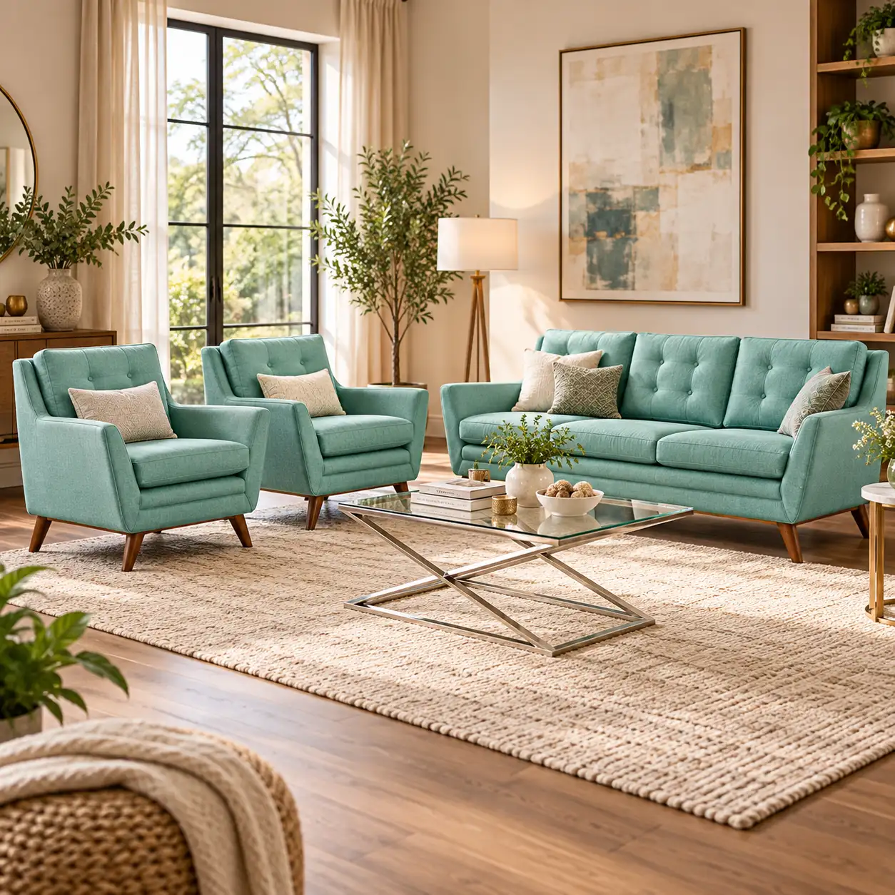 Seafoam Lounge Set